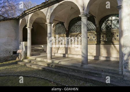 Renaissance Kapellen auf dem Heiligen Berg, Varallo Stockfoto