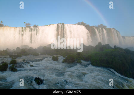 Iguacu Wasserfälle Stockfoto