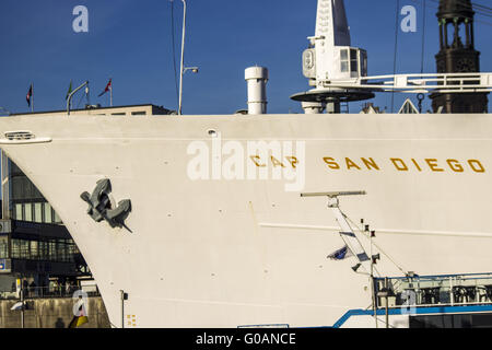 Cap San Diege Hamburg Landung Brücke Stockfoto