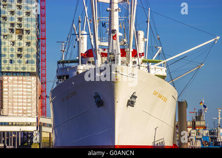 Cap San Diege Hamburg Landung Brücke Stockfoto