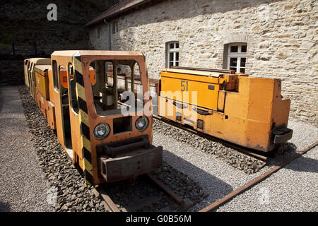Minen und Eisenbahn Museum Feld, Witten, Deutschland Stockfoto