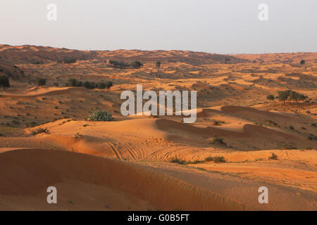 Wüste Rub Al Khali Stockfoto