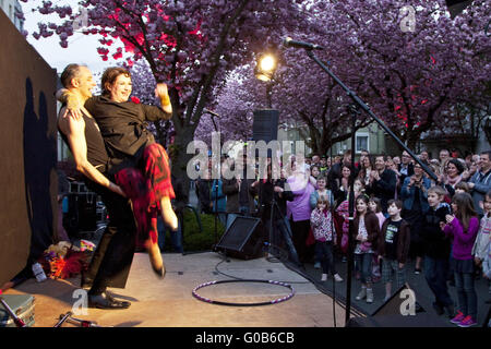 Event Cherry Blossom Festival, Schwerte, Deutschland Stockfoto