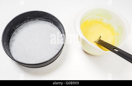 Kuchen backen Stockfoto