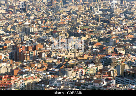 Stadtbild von Barcelona Stockfoto