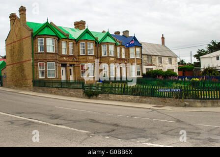 Port Stanley, Falkland-Inseln Stockfoto