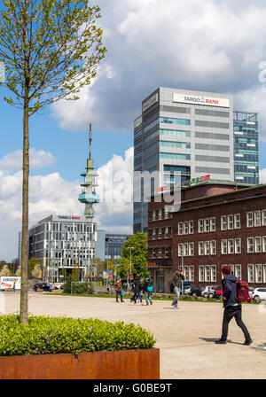 Gebäude der Targo Bank, Service-Center in Duisburg, Deutschland Stockfoto