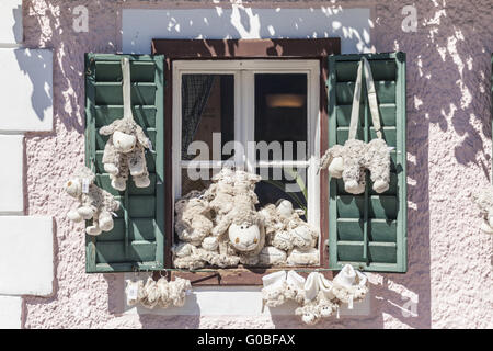 Spielzeug-Schafe Stockfoto