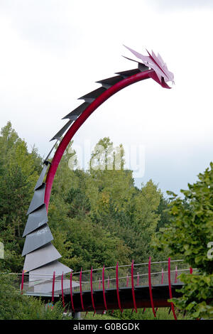 Die Drachenbrücke Stockfoto