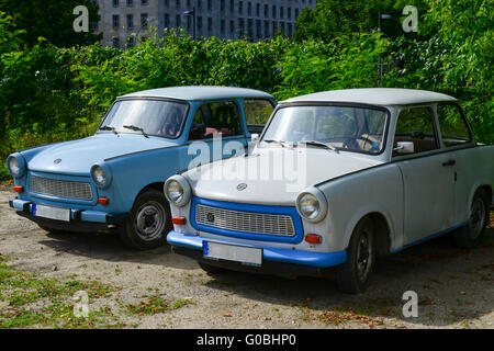 Trabant, DDR Auto Stockfoto