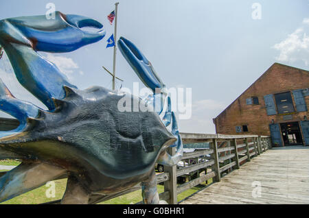 Wasser-Szenen in Washington North carolina Stockfoto