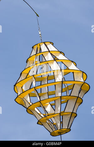 Windspiel auf ein Drachenfest Stockfoto