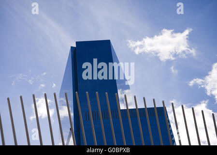 Modernes Bürogebäude in One World Trade Center Stockfoto