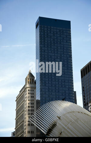 Modernes Bürogebäude in One World Trade Center Stockfoto