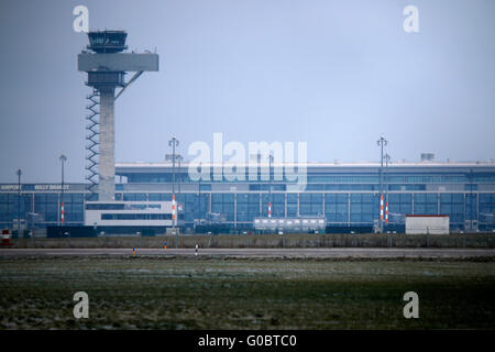 Impressionen - Flughafen BER, Berlin. Stockfoto