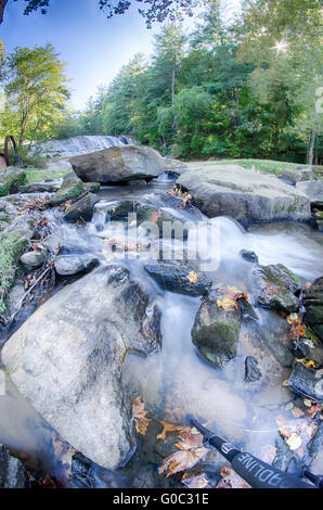 Mährische fällt Park in North Carolina Bergen Stockfoto