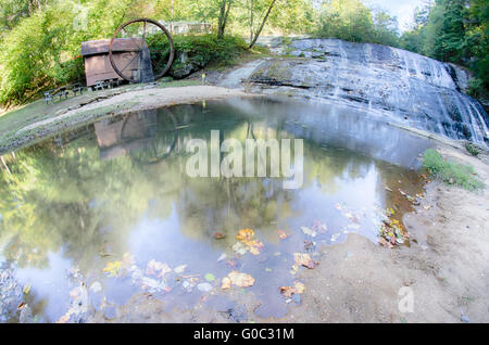 Mährische fällt Park in North Carolina Bergen Stockfoto