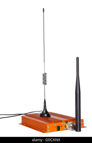 Verstärkende Signal-Repeater für GSM-Mobiltelefon Stockfoto