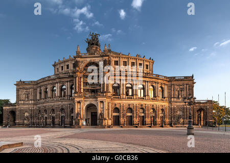 Sächsische Staatsoper Dresden Stockfoto