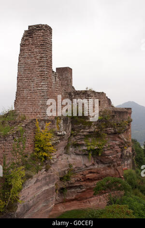 Schlösser von Dahn 002. Deutschland Stockfoto