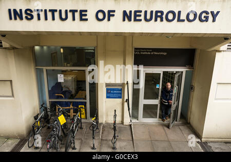 Das UCL Institute of Neurology ist ein Institut der Fakultät für Hirnwissenschaften des University College London Hospital (UCLH) Stockfoto