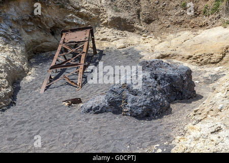 Porto Azzurro, Terranera, Rest der Bogen be- Stockfoto