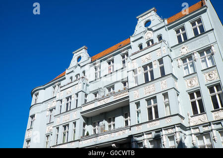 Altes Appartementhaus in Berlin Stockfoto