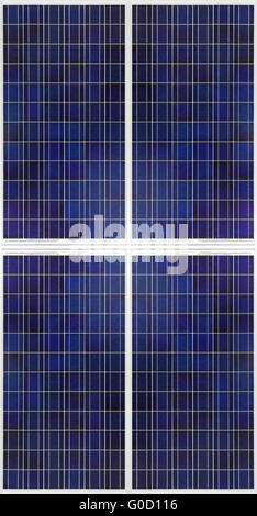 Photovoltaik-Solarzellen-Modul zur Erzeugung von Energie Stockfoto