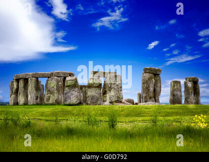 Mystischen Stonehenge Stockfoto