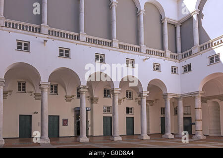 Dogenpalast innen Genua Italien Stockfoto