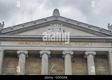 Montreal. Kanada - 12. März 2016: das Gebäude der "Masonic Memorial Center" in der Innenstadt von Montreal. Stockfoto