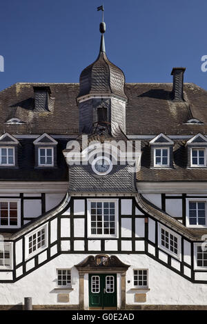 Historisches Rathaus in Rietberg, Deutschland Stockfoto