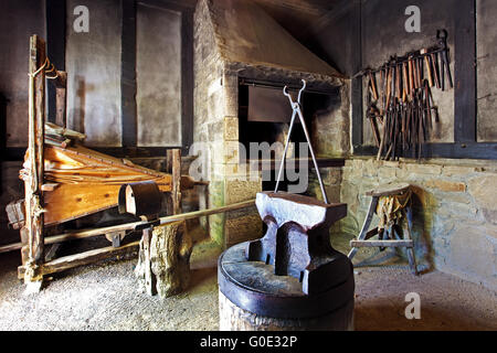 Schmied von Hagen Open-air Museum, Deutschland Stockfoto