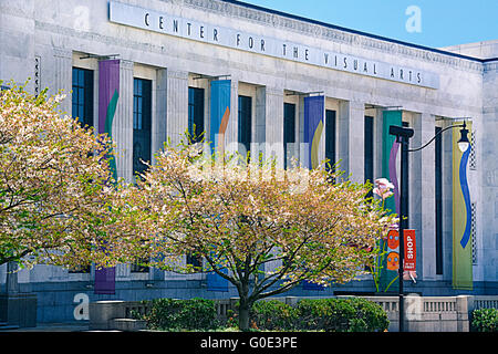 Die Frist Center für die bildende Kunst ist eine schöne Art Deco-Gebäude, die beherbergte einst die US Post Office in Nashville, TN Stockfoto