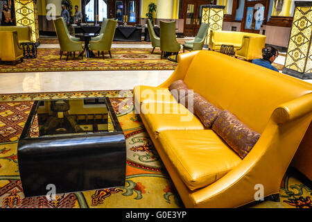 Schönes Interieur restauriert von ehemaligen L & N Bahnhof Union Station Hotel-Lobby ist ein Juwel in Nashville, TN Stockfoto