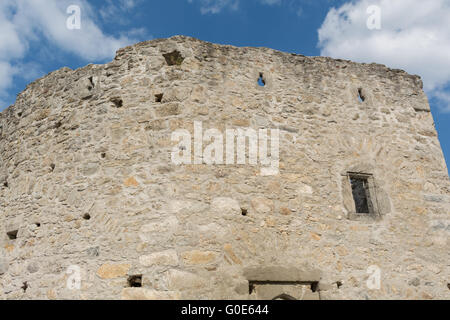 Schloss Waxenberg in Oberösterreich - Aussichtsturm Stockfoto