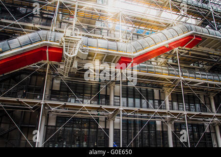 Centre George Pompidou, Les Halles, Paris, Frankreich Stockfoto