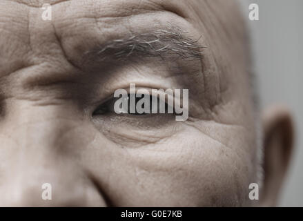 Älterer Mann Stockfoto