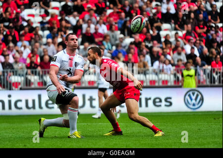 Nizza, Frankreich. 30. April 2016. Louis PICAMOLES. Französische Top 14 Rugby Union. Übereinstimmung zwischen RC Toulon und Stade Toulousain (Toulouse) an Allianz Riviera am 30. April 2016 in Nizza, Frankreich. 10-12 Credit Score: Norbert Scanella/Alamy Live-Nachrichten Stockfoto