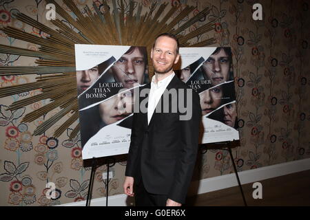 New Yorker Premiere von "Lauter als Bomben" im Crosby Street Hotel Featuring: JOACHIM TRIER wo: New York, New York, Vereinigte Staaten von Amerika bei: 30. März 2016 Stockfoto