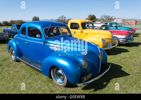 1939 Ford Coupe in National Hot Rod Show, A & P Showground, Wigram, Christchurch, Canterbury, Neuseeland Stockfoto