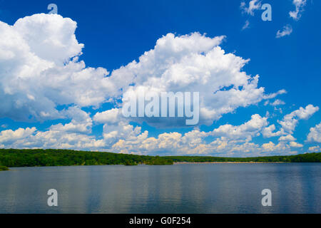 See Wealch Strand in der Ferne Stockfoto