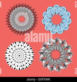 abstrakte Elemente set Stock Vektor