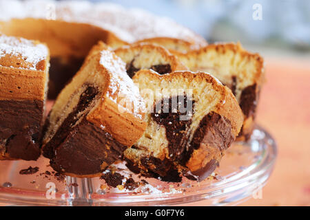 Marmorkuchen Stockfoto