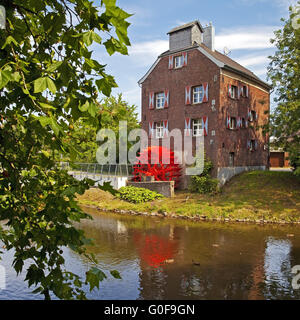 Susmuehle, Wassermühle am Fluss Niers, Goch Stockfoto