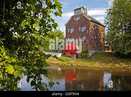 Susmuehle, Wassermühle am Fluss Niers, Goch Stockfoto