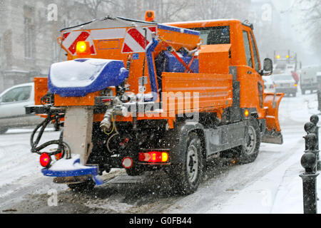 Streuer LKW Stockfoto