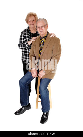 Glücklich Mittelalter paar. Stockfoto