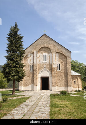 Jungfrau #39; s Kirche von Studenica Kloster Stockfoto