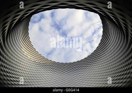 Neue Halle der Messe Basel Stockfoto